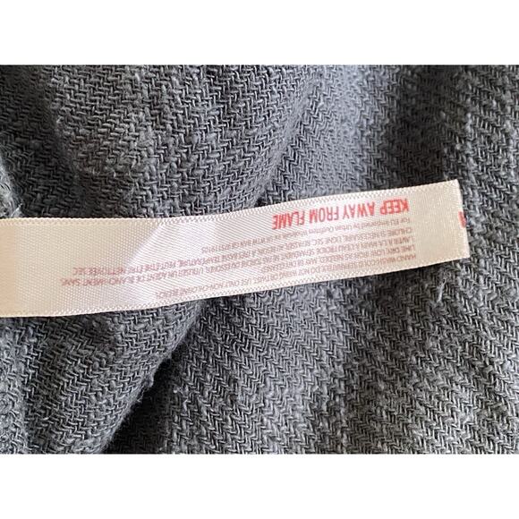 Free People Love Of My Life Midi Beautiful Dress Gray Blue Women’s Cotton S/M - Picture 8 of 11